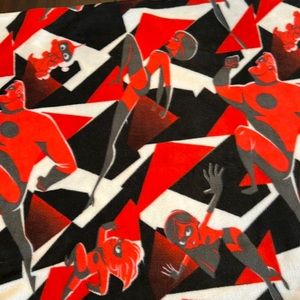 Disney the Incredibles fleece fabric